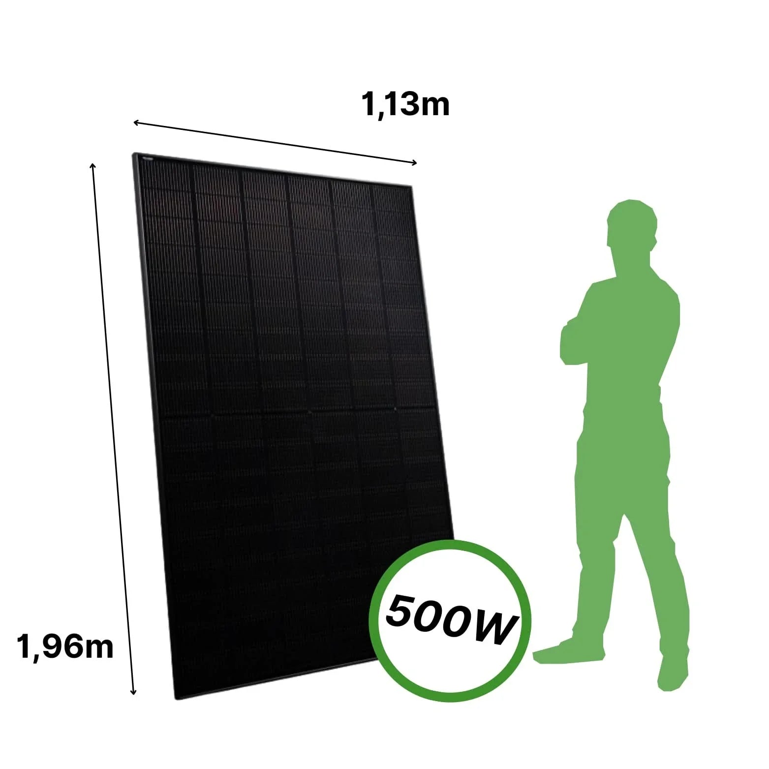 Centrale solaire de balcon 2000W + batterie Marstek B2500-D 4,48 kWh + onduleur Tsun 800W